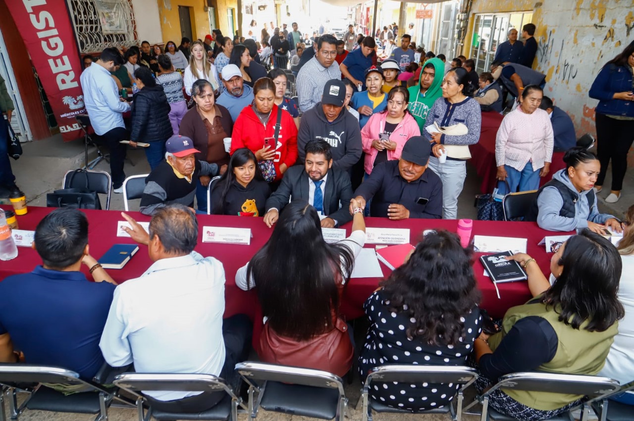 Comunicado oficial Con sensibilidad y compromiso, Tonantzin Fernández acerca el gobierno a Tepontla con el Miércoles Ciudadano