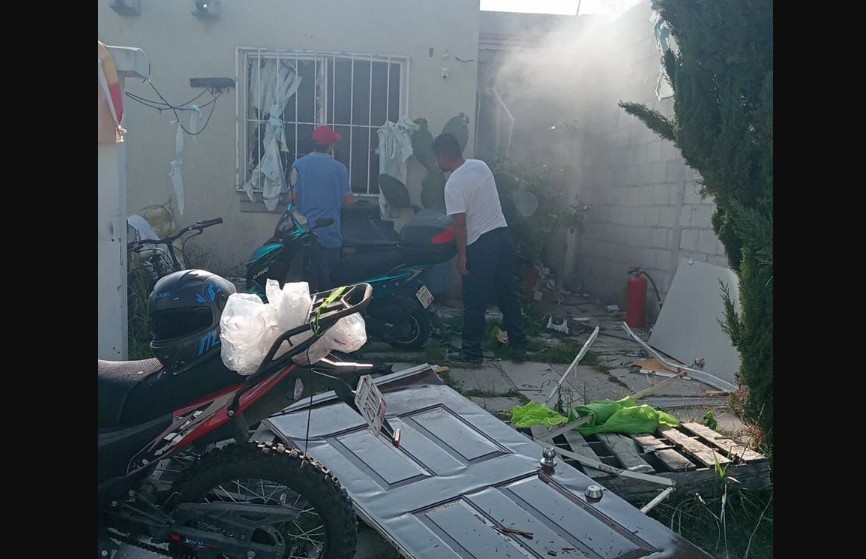 Explosión por acumulación de gas moviliza a cuerpos de emergencia en Huejotzingo