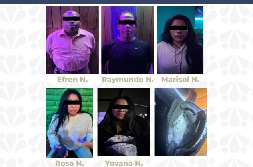 Cateo en bar “Bum Bum” revela red de trata y narcomenudeo