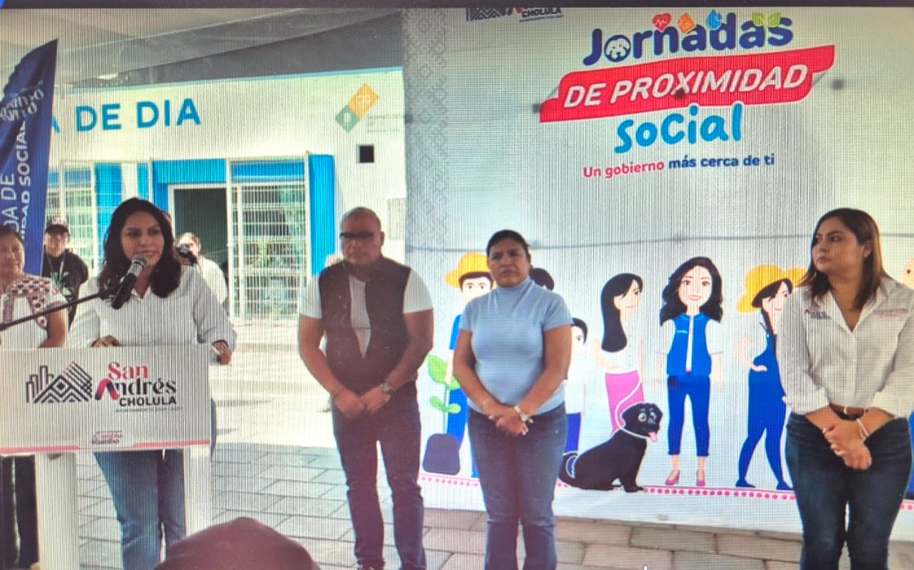 San Andrés Cholula fortalece cercanía con la ciudadanía a través de Jornada de Proximidad en San Rafael Comac
