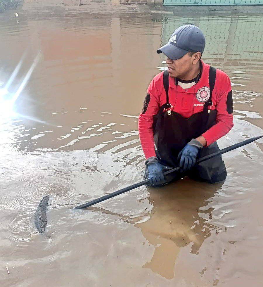 Comunicado oficial Acciones preventivas en Cholula: limpian alcantarillas para evitar inundaciones en temporada de lluvias