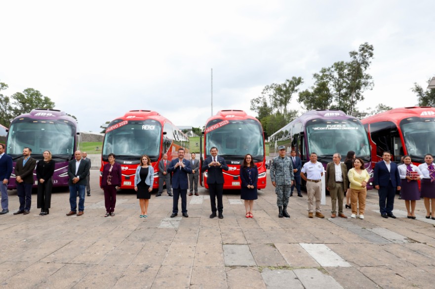 Foto: Cortesía Gobierno de Puebla y ADO impulsan movilidad con inversión de 100 mdp