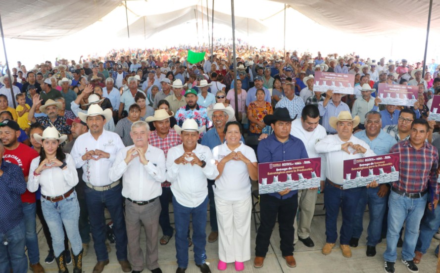 Foto: Cortesía Más de 4,500 productores reciben apoyo en Puebla