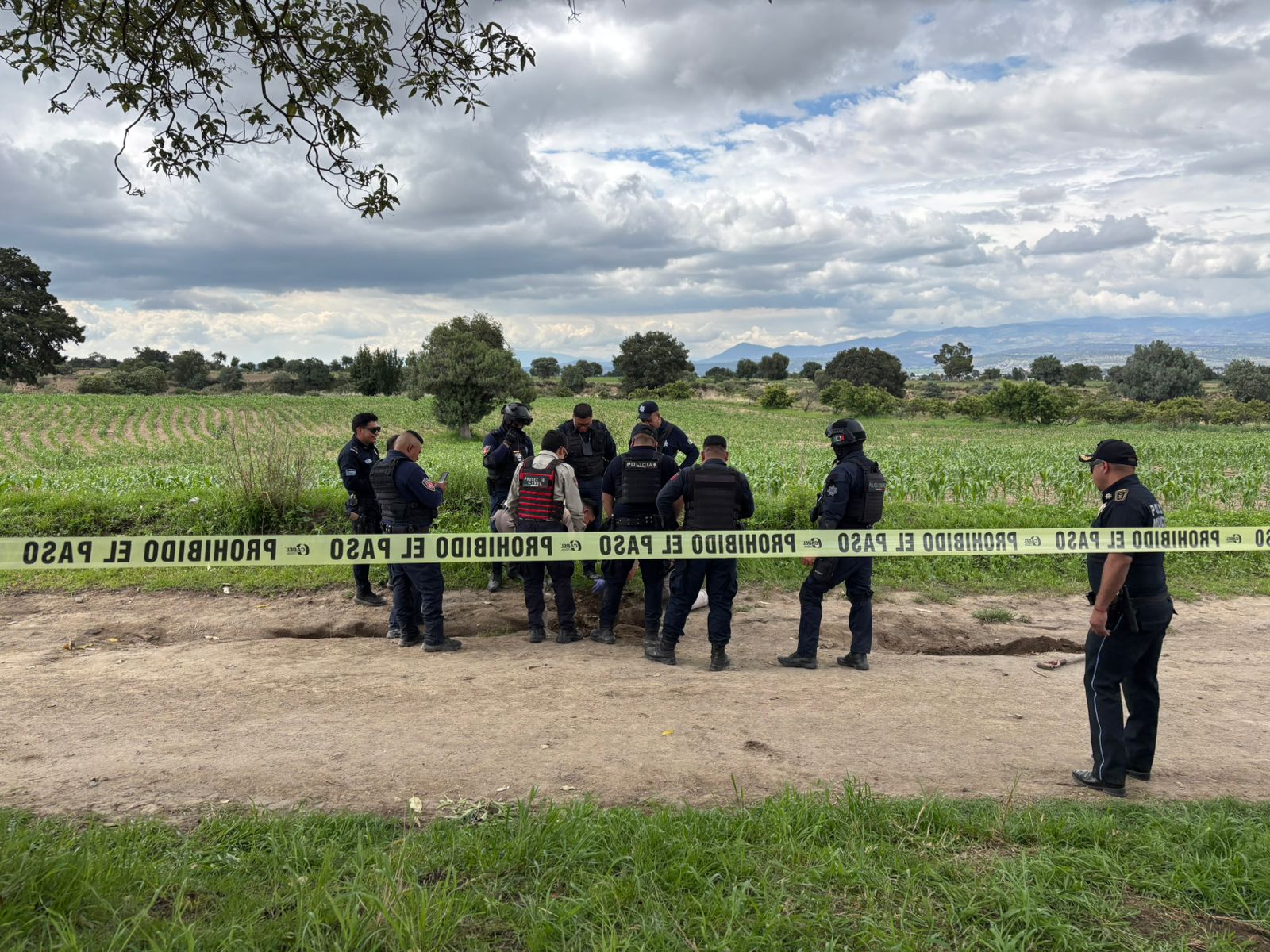 Localizan presunta osamenta humana en comunidad de Ignacio Zaragoza