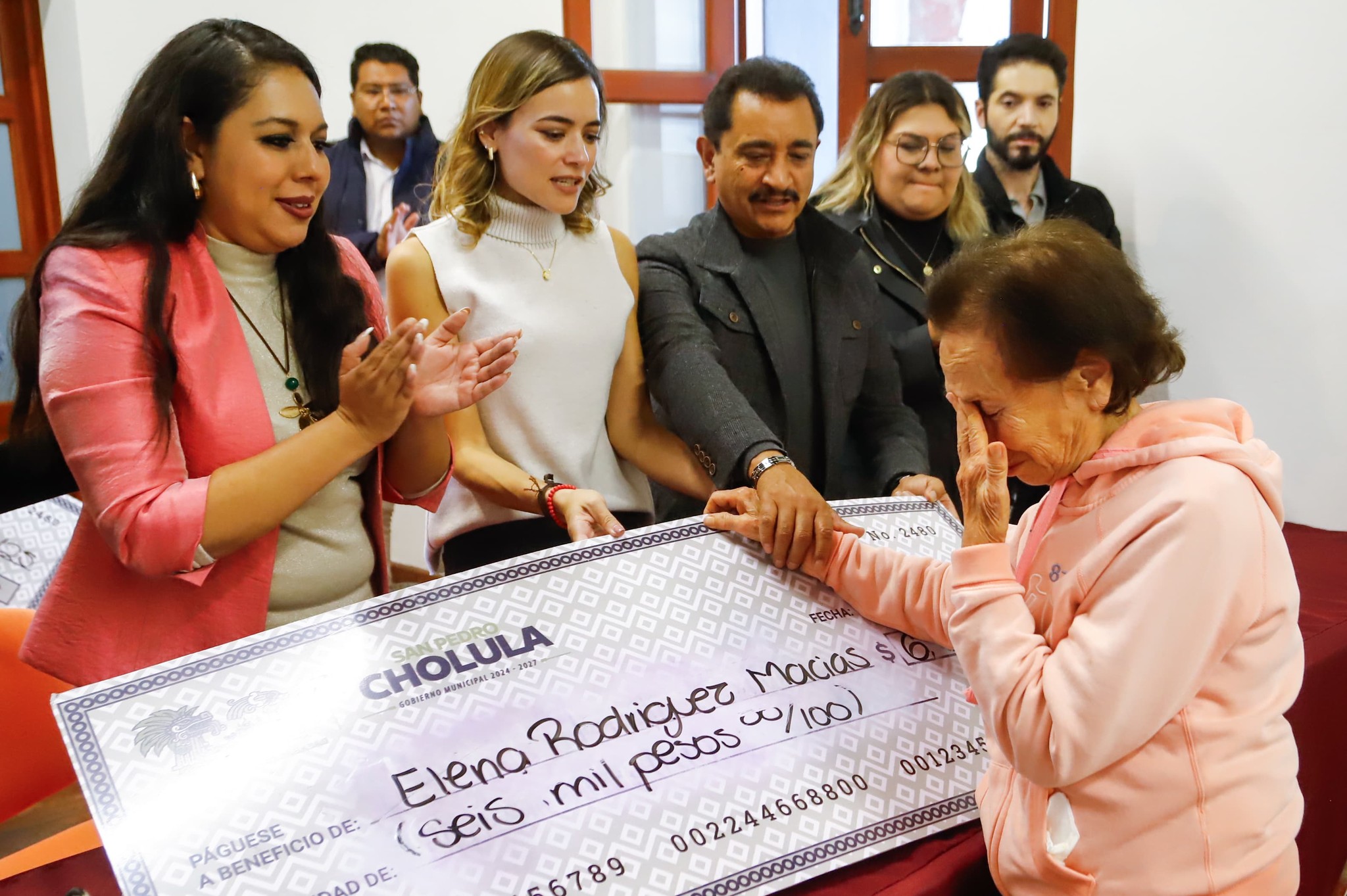 Por: Cortesía Lula Pineda Impulsa Tonantzin Fernández gobierno cercano y sin intermediarios en San Pedro Cholula