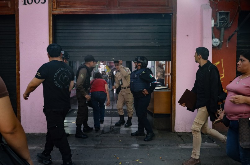 Foto: Cortesía Violento asalto en el Centro Joyero de Puebla deja pérdidas millonarias
