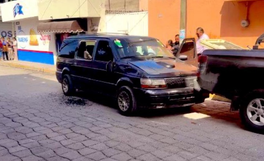 Foto: Cortesía Asesinan a hombre a bordo de camioneta en Tecamachalco