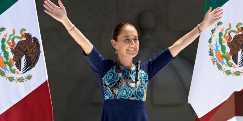 Foto: Cortesía Sheinbaum destaca acuerdo con Trump en asamblea