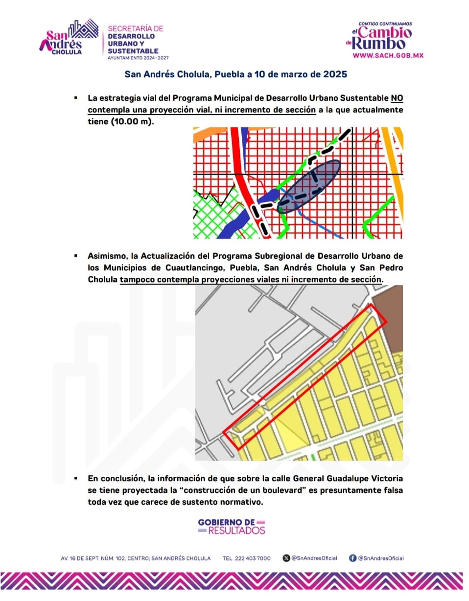 comunicado sach ampliación camino sta clara ocoyuca 3