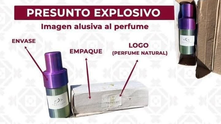 Foto: Cortesía Atentados con perfumes explosivos en Veracruz: alerta en Papantla
