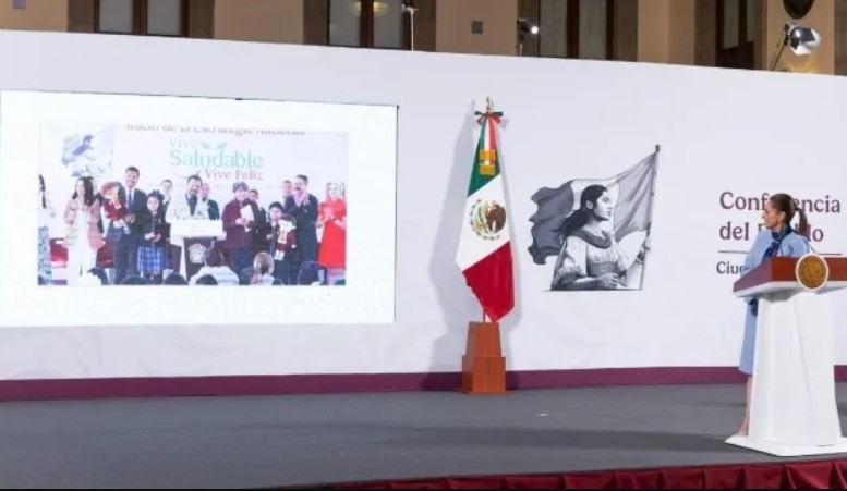 Foto: Cortesía Claudia Sheinbaum lanza el programa Vive Saludable, Vive Feliz para el bienestar infantil