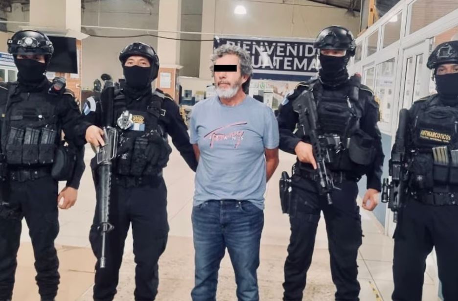 Foto: Cortesía Detención de Aler Baldomero Samayoa, líder de Los Huistas