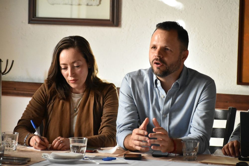 Foto: Cortesía Ayuntamiento de Puebla mantiene diálogo con empresarios y vecinos sobre Estacionamiento Rotativo