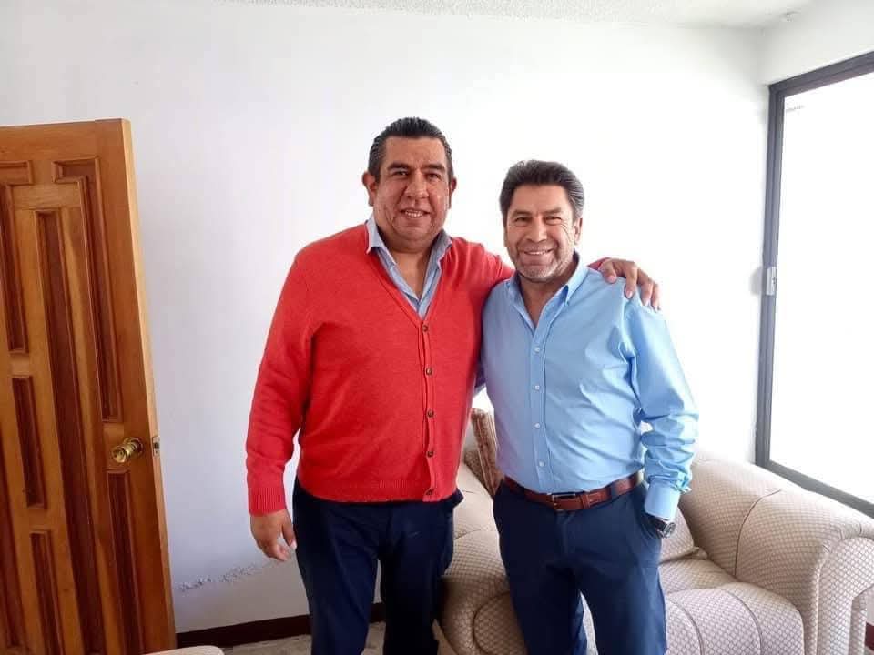 Foto: Archivo  Alejandro Alonso Herrera Lumbreras junto al Senador Raymundo Vázquez