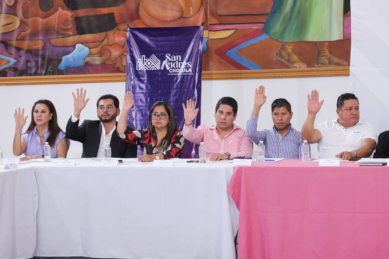 Comunicado oficial Presenta Lupita Cuautle programa de obras para San Andrés Cholula