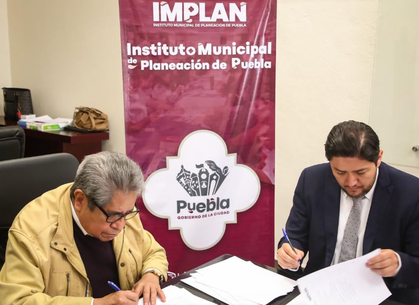 Foto: Cortesía IMPLAN e IAP firman convenio para fortalecer la gestión pública