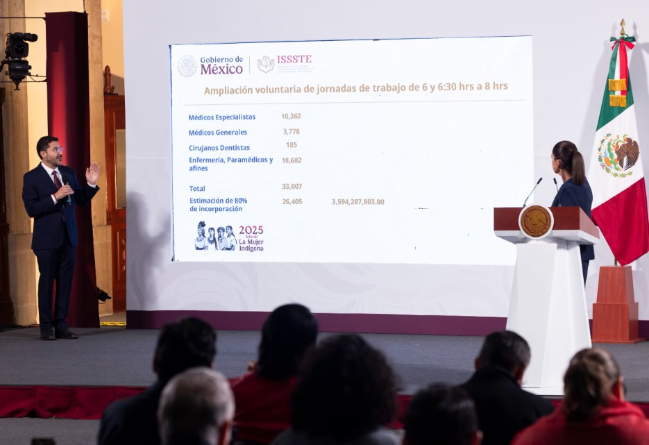 Foto: Cortesía ISSSTE amplía jornada laboral voluntaria para mejorar atención médica
