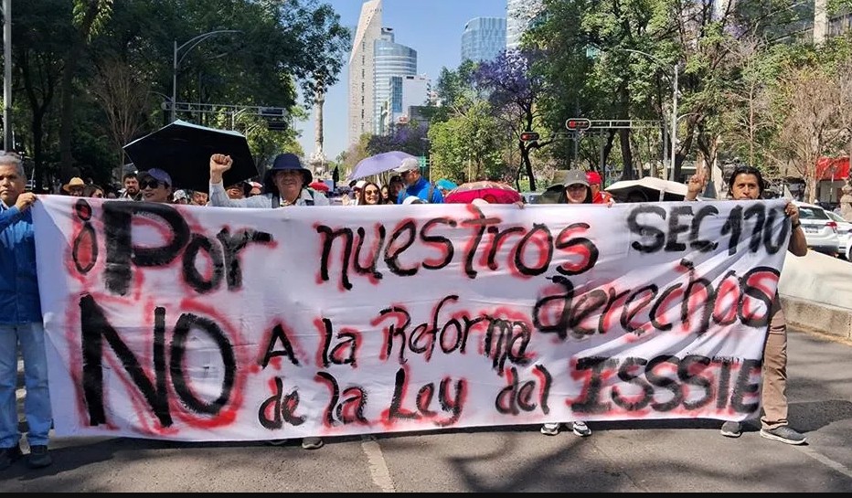 Foto: Cortesía Sheinbaum retira reforma al ISSSTE tras protestas del magisterio