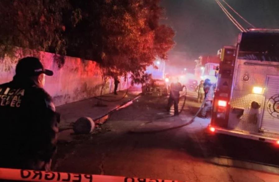 Foto: Cortesía Sicarios Abandonan y Queman Dos Cuerpos en Ecatepec