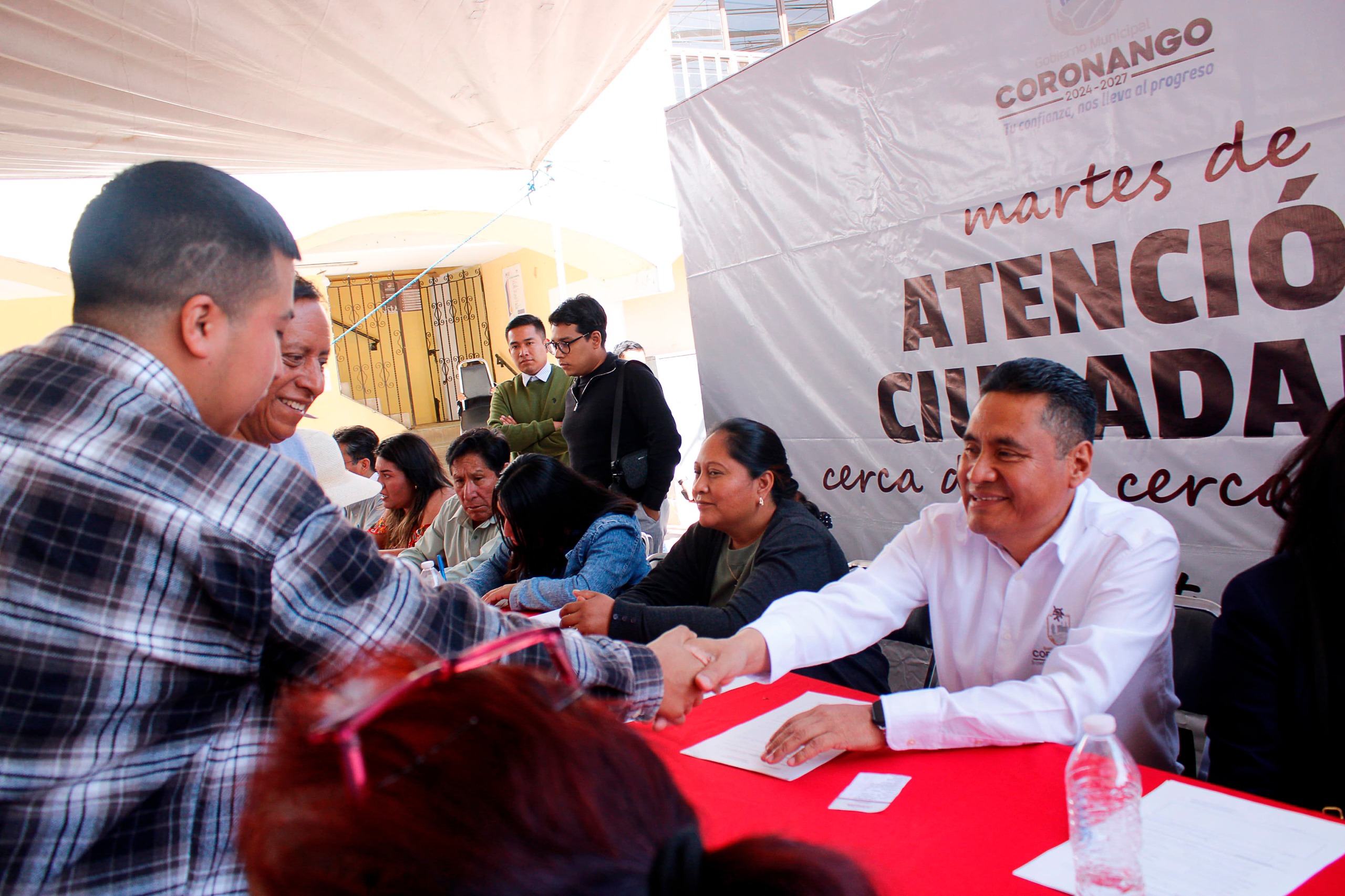 Comunicado oficial Realiza Armando Aguirre Jornada de Martes Ciudadano en Zoquiapan