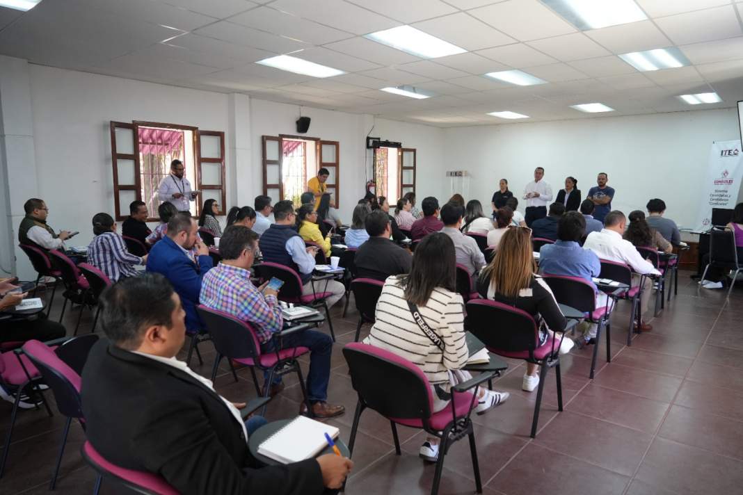 Foto: Cortesía Capacitan a candidaturas para el Proceso Electoral Local Extraordinario 2024-2025