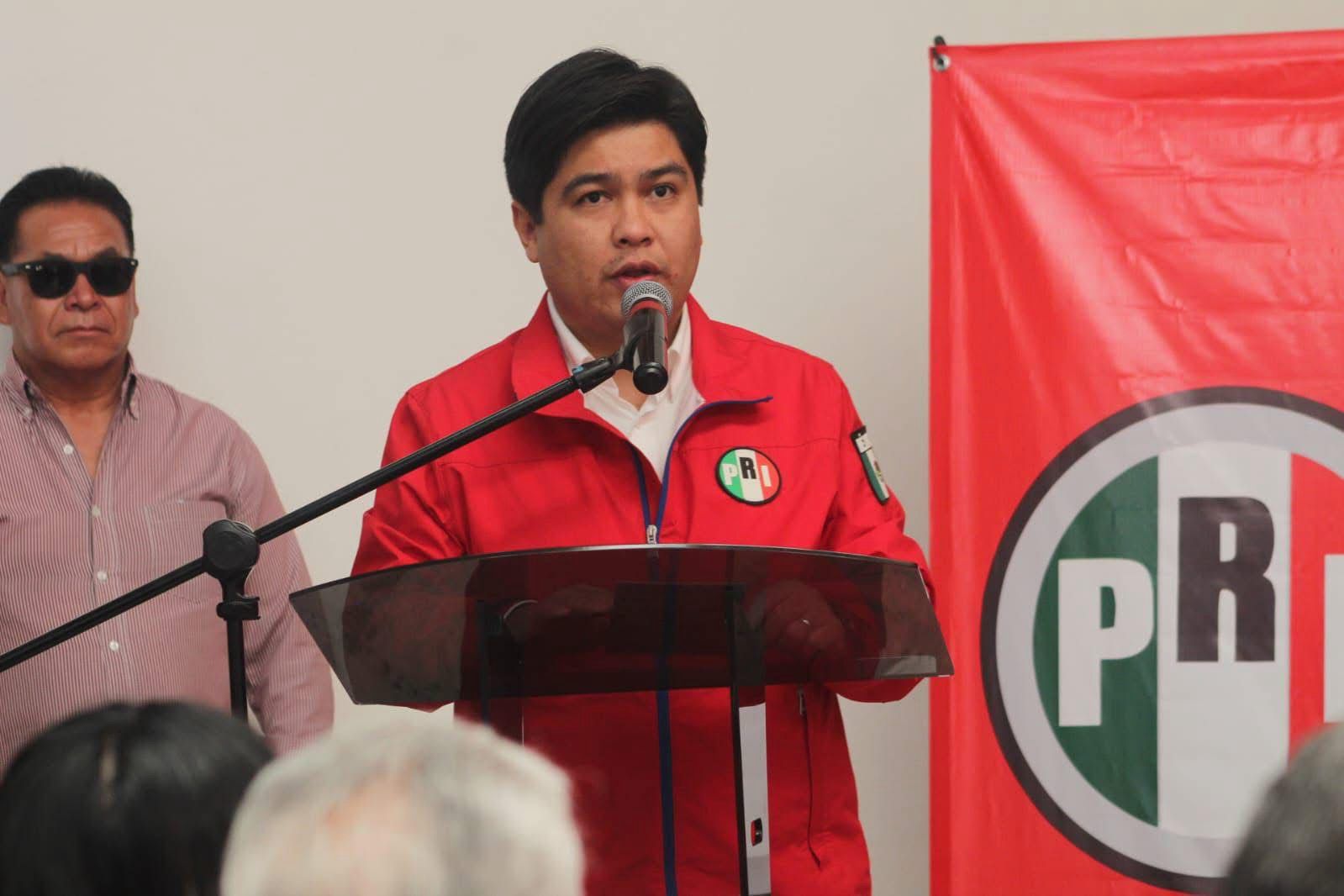 PRI descarta alianza con Morena rumbo al 2027 en Tlaxcala; sería “incongruente”, afirma delegado nacional