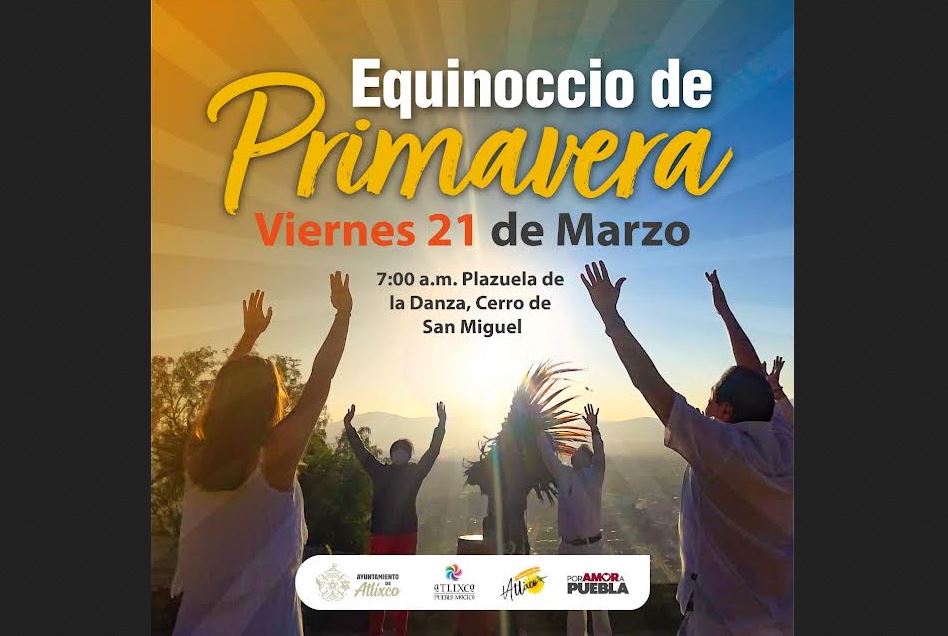 Foto: Cortesía Atlixco celebra el equinoccio de primavera con un ritual ancestral