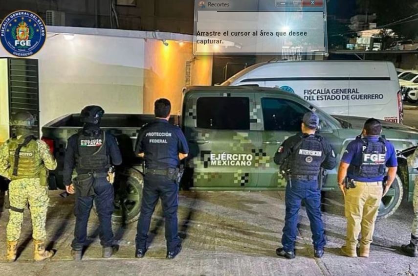 Foto: Cortesía Aseguran en Acapulco vehículo robado clonado como unidad del Ejército