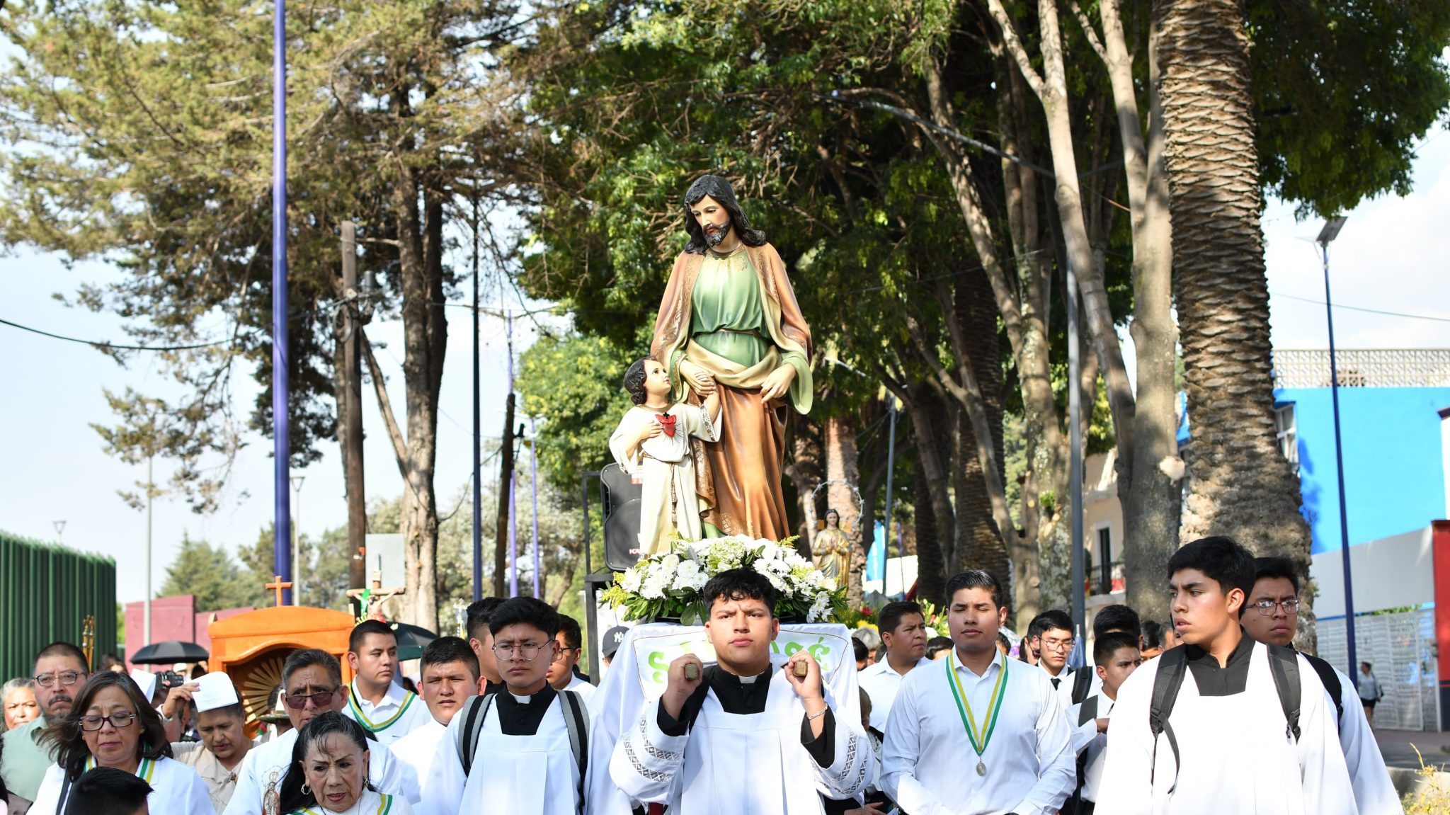 Foto: Cortesía Peregrinación en honor a San José en Tlaxcala: Un acto de fe y devoción