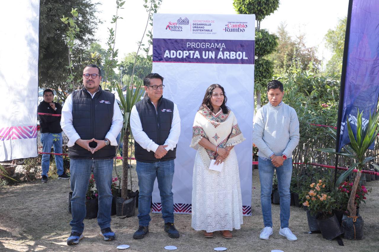 Encabeza Guadalupe Cuautle jornada de adopción de árboles en el Festival Equinoccio 2025