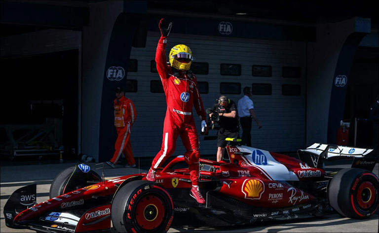 Lewis Hamilton logra su primera pole con Ferrari en el Gran Premio de China