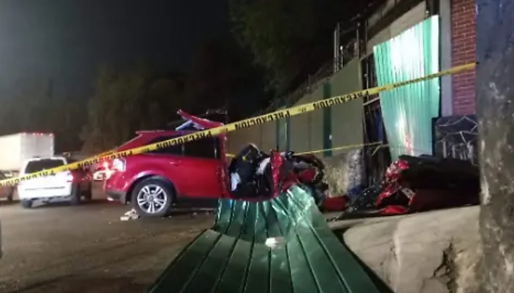 Foto: Cortesía Accidente en la autopista México-Cuernavaca deja un muerto y seis heridos