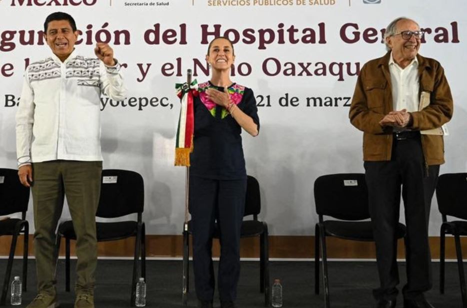 Foto: Cortesía Sheinbaum inaugura hospitales en Oaxaca: “Fortalecemos la salud pública”