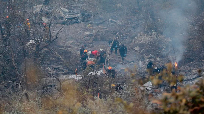 Foto: Cortesía Camioneta cae a un barranco en Santiago, NL: 12 fallecidos y 4 heridos