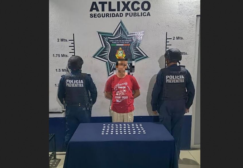 Foto: Cortesía Detención de joven por violación de sellos de seguridad en incendio en Puebla