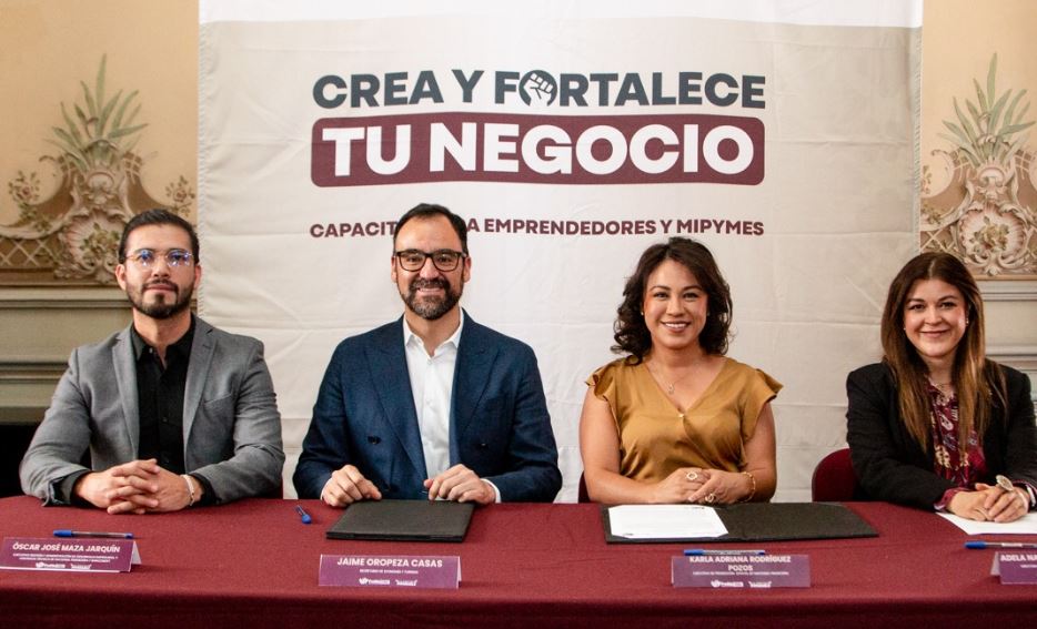 Foto: Cortesía Puebla y Nafin impulsan a emprendedores con capacitaciones gratuitas