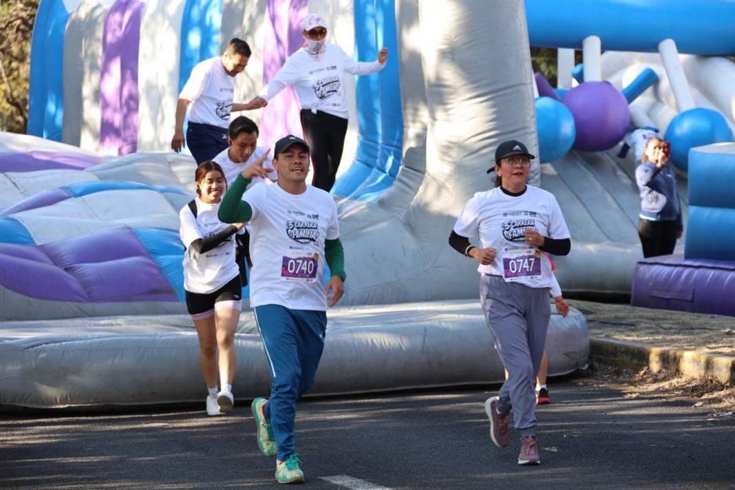 Así se vivió la Tercera Carrera de la Familia en Tlaxcala: diversión y unión.