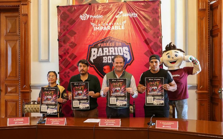 Foto: Cortesía Puebla lanza convocatoria para el Torneo de Barrios de Box 2025