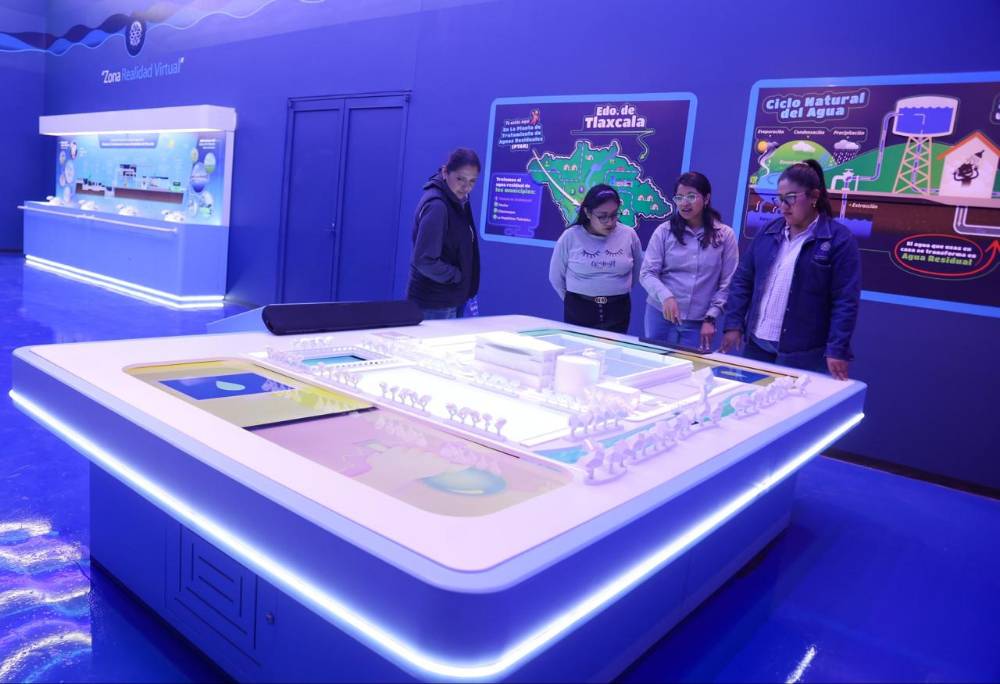 Descubre la innovadora Sala Inmersiva del Agua en Tlaxcala