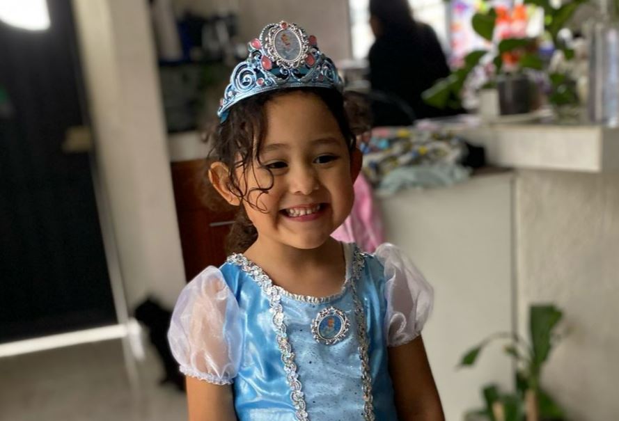 Foto: Cortesía La lucha de Aitana contra el cáncer infantil