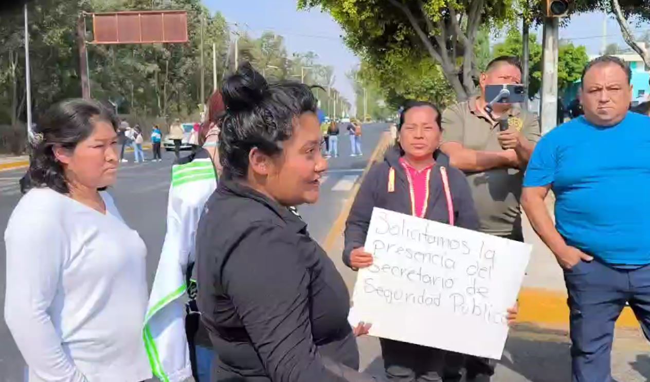 Foto: Cortesía Protesta por violencia en la primaria Fernando Ximello