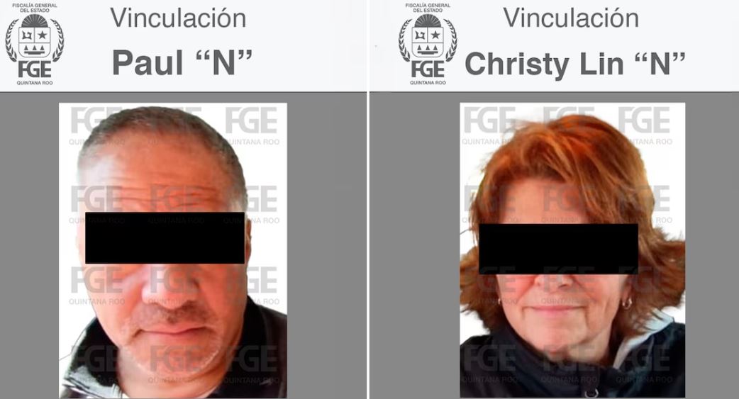 Foto: Cortesía Pareja de Michigan arrestada en Cancún por fraude a Palace Resorts
