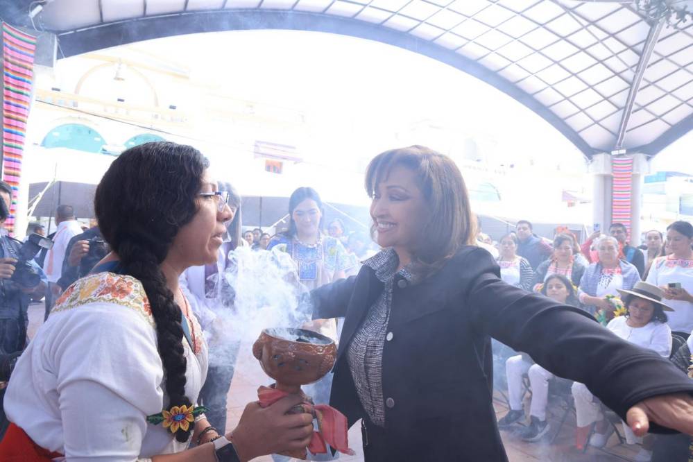 Foto: Cortesía  Rescatan tradiciones prehispánicas en Tlaxcala con ritual ancestral