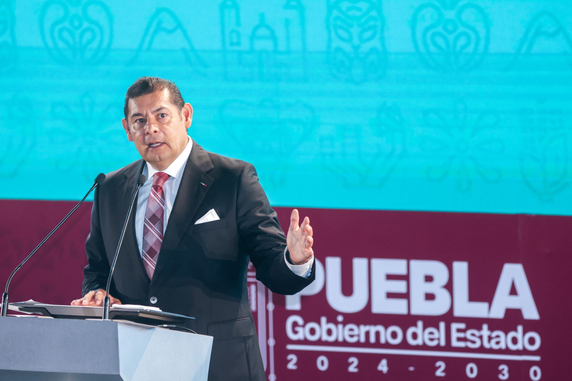 Foto: Cortesía Alejandro Armenta destaca avances en seguridad y justicia en Puebla