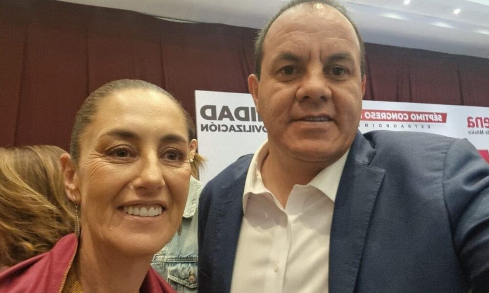 Foto: Cortesía Sheinbaum asegura que no protegerá a nadie en investigación de Cuauhtémoc Blanco
