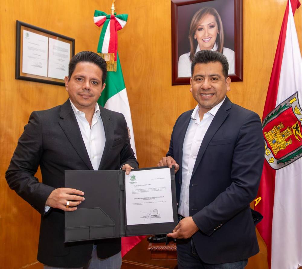 Foto: Cortesía Nuevo director de FOMTLAX asume cargo con compromiso por Tlaxcala