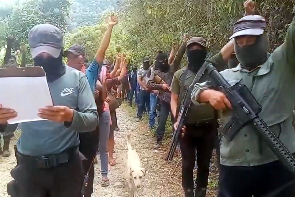 Foto: Cortesía  Denuncian abusos de la policía y grupo criminal Karma en Chiapas