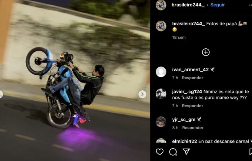 Asesinan al influencer “El Brasileño” en Culiacán