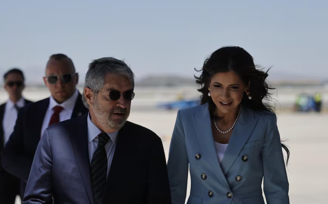 Foto: Cortesía Secretaria de Seguridad Nacional de EE.UU., llega a México para tratar temas de seguridad y migración con Sheinbaum