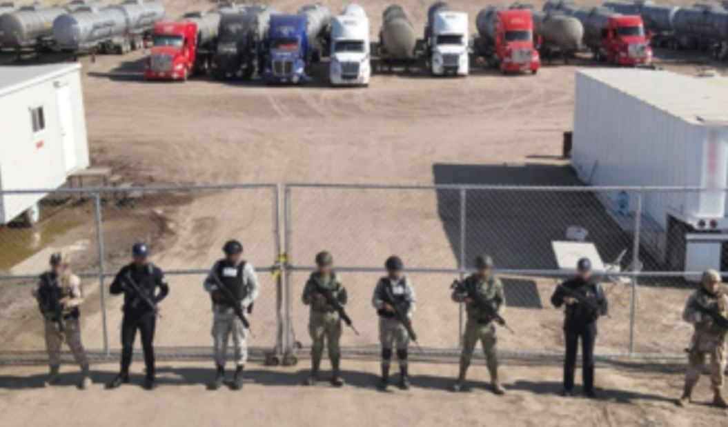 Foto: Cortesía Despliegue de fuerzas de seguridad en Baja California